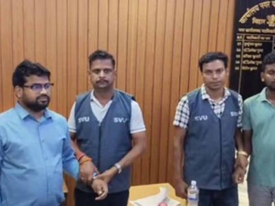 जमुई में बड़ी कार्रवाई: 50 हजार घूस लेते नगर पंचायत अधिकारी रंगे हाथ गिरफ्तार
