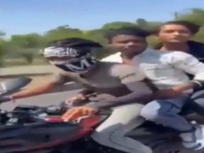 रफ्तार, स्टंट और मौत: रील शूट के दौरान ट्रेलर से टकराई बाइक, 3 युवकों की मौत