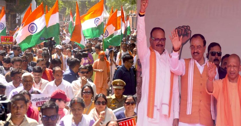 सड़क पर निकलकर सपा व कांग्रेस का बैंड बजा रही हैं उत्तर प्रदेश की आक्रोशित बहनें: बृजेश पाठक