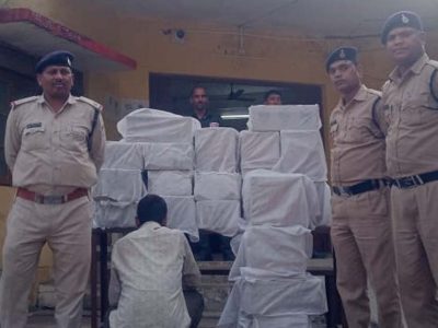 बिना नंबर की बोलेरो में 19 पेटी अंग्रेजी शराब जब्त, सनेह उर्फ शनि सिंह गिरफ्तार—एक आरोपी फरार
