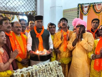 भोपाल में अत्यंत हर्ष और उल्लास से निकली चित्रगुप्त जी की भव्य शोभा यात्रा