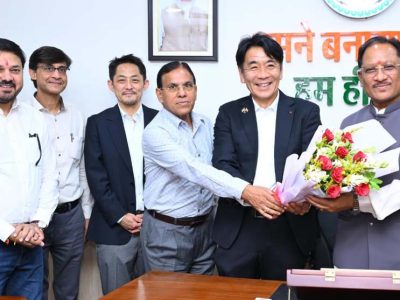 मुख्यमंत्री विष्णु देव साय से जापान के प्रतिनिधिमंडल की सौजन्य मुलाकात: निवेश, तकनीकी सहयोग और औद्योगिक विस्तार को लेकर हुई विस्तृत चर्चा