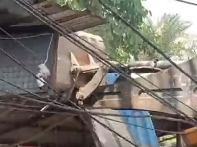 भोपाल में बड़ा तालाब के किनारे चला बुलडोजर, 9 दुकानों को किया जमींदोज, 347 पर होगी कार्रवाई