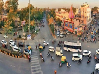 इंदौर: बड़ा गणपति चौराहे पर फ्लाईओवर का काम शुरू नहीं हो पाया, सीवर शिफ्टिंग और ट्रैफिक डायवर्जन बनी चुनौती