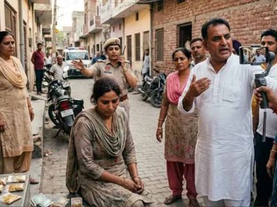 Ludhiana में नशा विरोधी अभियान तेज: पार्षद ने लाइव वीडियो में महिला को नशीले पदार्थ के साथ पकड़ा