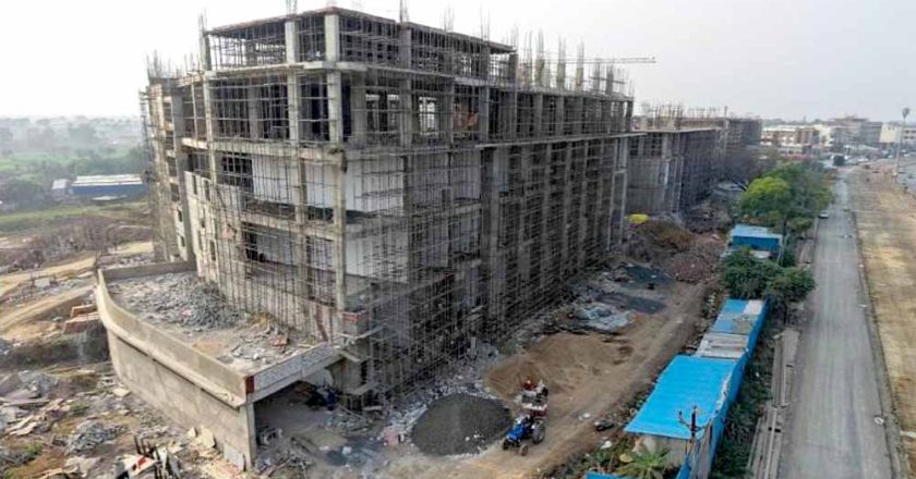 उज्जैन में आकार ले रहा सांस्कृतिक एकता का प्रतीक पी.एम. एकता मॉल