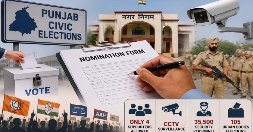 पंजाब निकाय चुनाव आज, 7555 उम्मीदवार मैदान में; 36 लाख से ज्यादा वोटर करेंगे मतदान