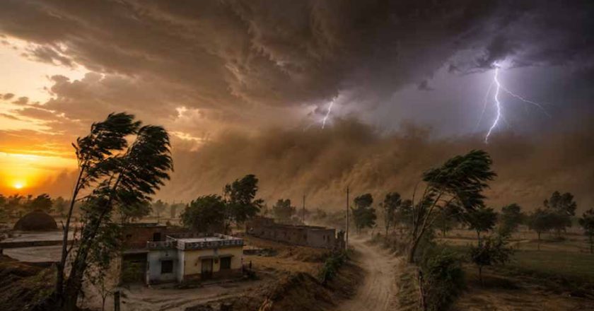 उमस भरी गर्मी से मिलेगी राहत, 8 डिग्री तक लुढ़केगा पारा; तूफान का अलर्ट