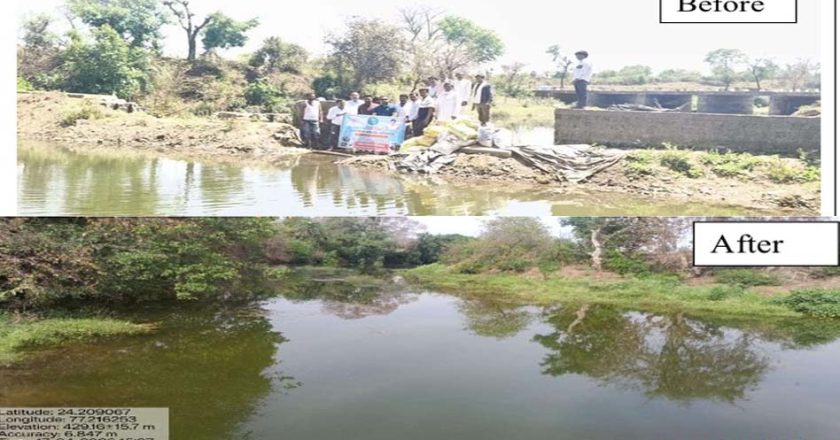 जल गंगा संवर्धन अभियान: जनसहभागिता से बदली गोचा नदी स्टॉप डैम की तस्वीर