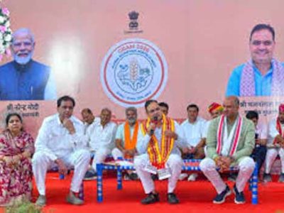 प्रतापगढ़ में मुख्यमंत्री भजनलाल शर्मा का रात्रि प्रवास, ग्रामीण चौपाल में किया संवाद