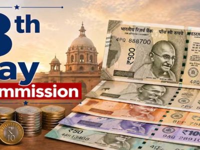 8वें वेतन आयोग का बड़ा अपडेट: कर्मचारियों की सैलरी में हो सकती है 283% की बढ़ोतरी