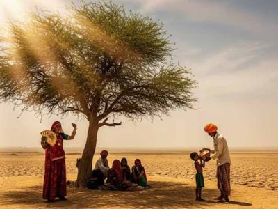 राजस्थान में भीषण गर्मी, श्रीगंगानगर 48.2°C के साथ सबसे गर्म