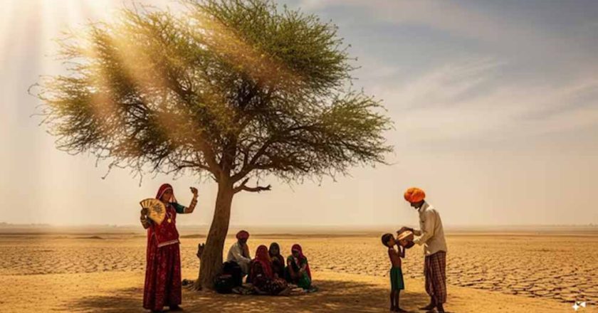 राजस्थान में भीषण गर्मी, श्रीगंगानगर 48.2°C के साथ सबसे गर्म