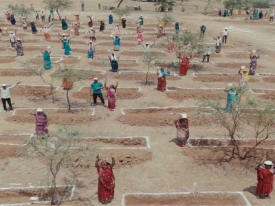 रायपुर : वर्षा जल सहेजकर भू -जल स्तर बढ़ाने प्रशासन की अभिनव पहल