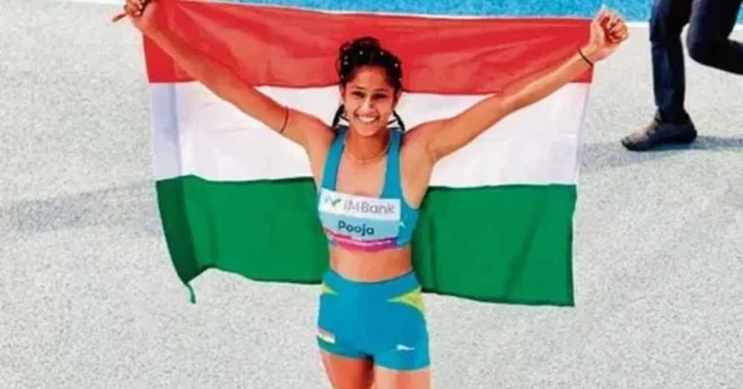 19 साल की पूजा सिंह ने रचा इतिहास, 1.93 मीटर छलांग से ऊंची कूद में गोल्ड और रिकॉर्ड