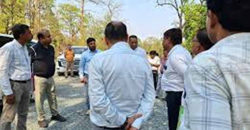 केशकाल घाटी फोरलेन बायपास निर्माण में लापरवाही नहीं चलेगी, निरीक्षण के बाद पीडब्ल्यूडी सचिव के सख्त निर्देश