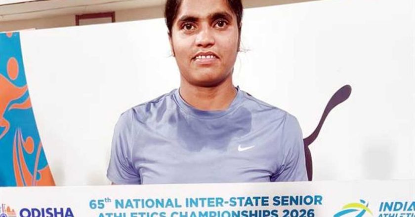 65वीं राष्ट्रीय अंतर्राज्यीय सीनियर एथलेटिक्स चैंपियनशिप में नितिका आकरे ने जीता कांस्य पदक
