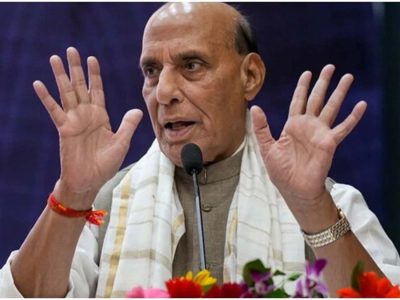 राजनाथ सिंह का कांग्रेस पर हमला, बोले- RSS को प्रमाणपत्र की जरूरत नहीं