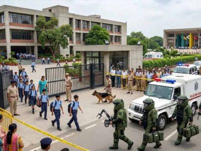 चंडीगढ़ के 7 स्कूलों को बम से उड़ाने की धमकी, डॉग स्क्वायड और पुलिस ने संभाला मोर्चा